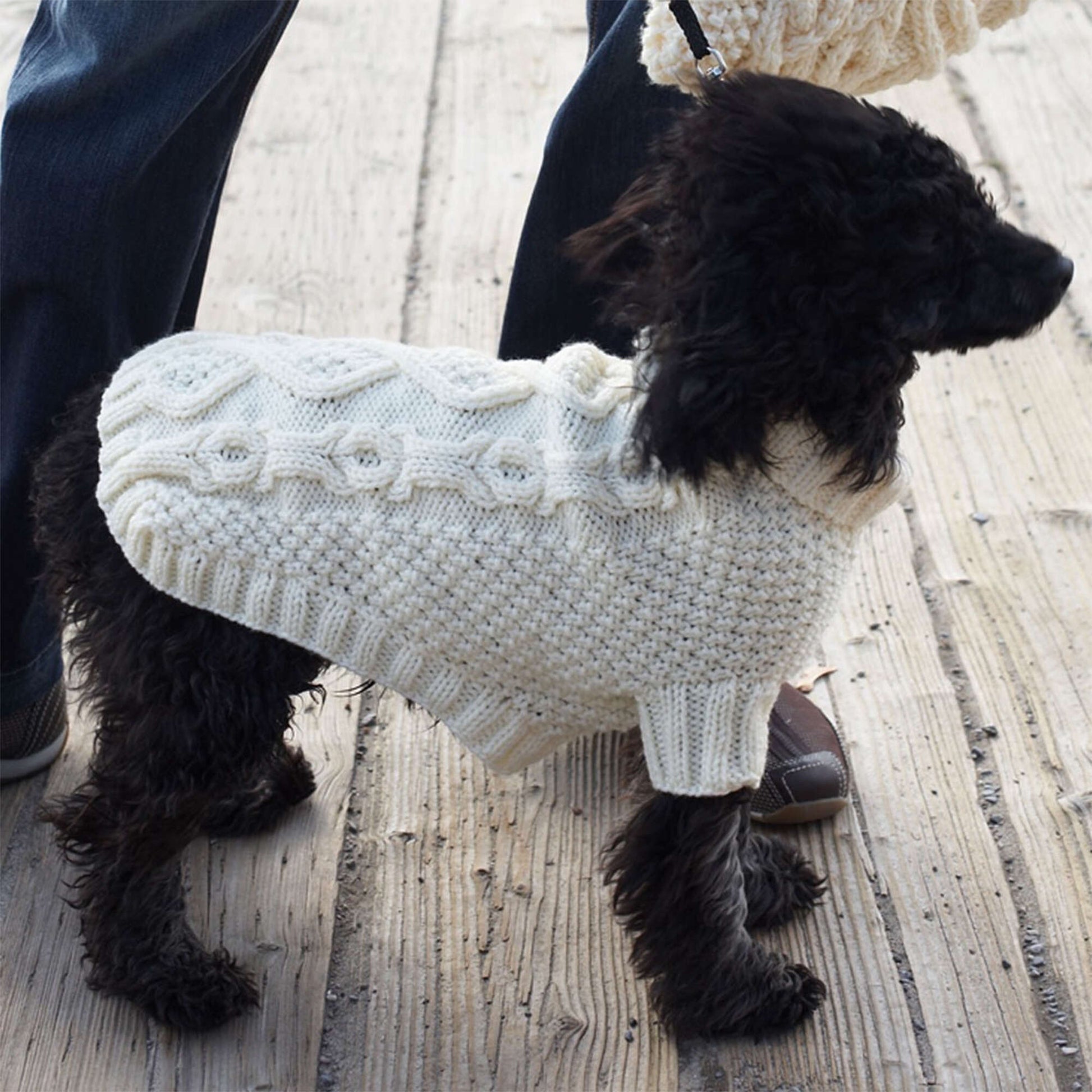 Bernat Knit Dog Coat