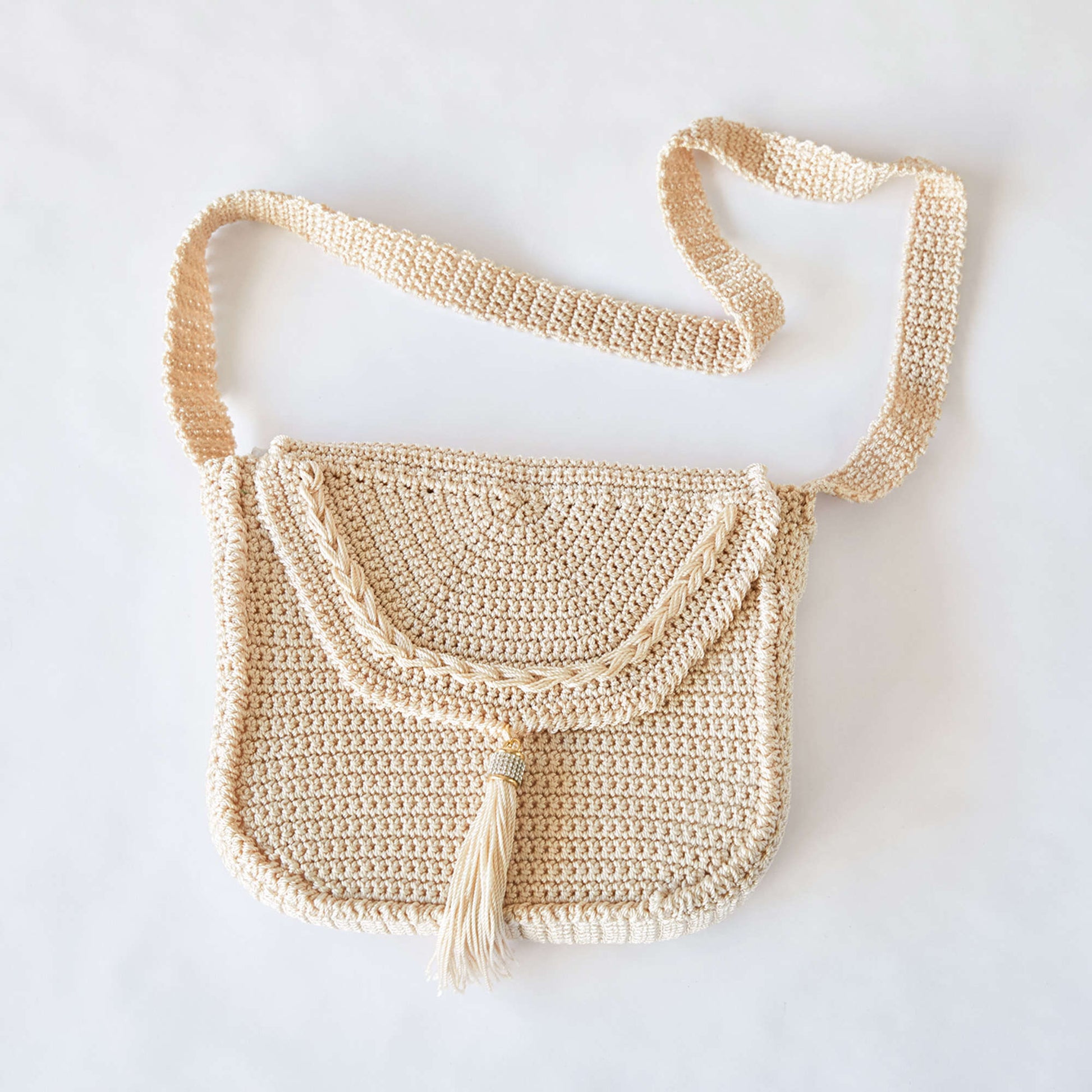 Heart Crossbody Crochet Bag Pattern - Step-By-Step Tutorial