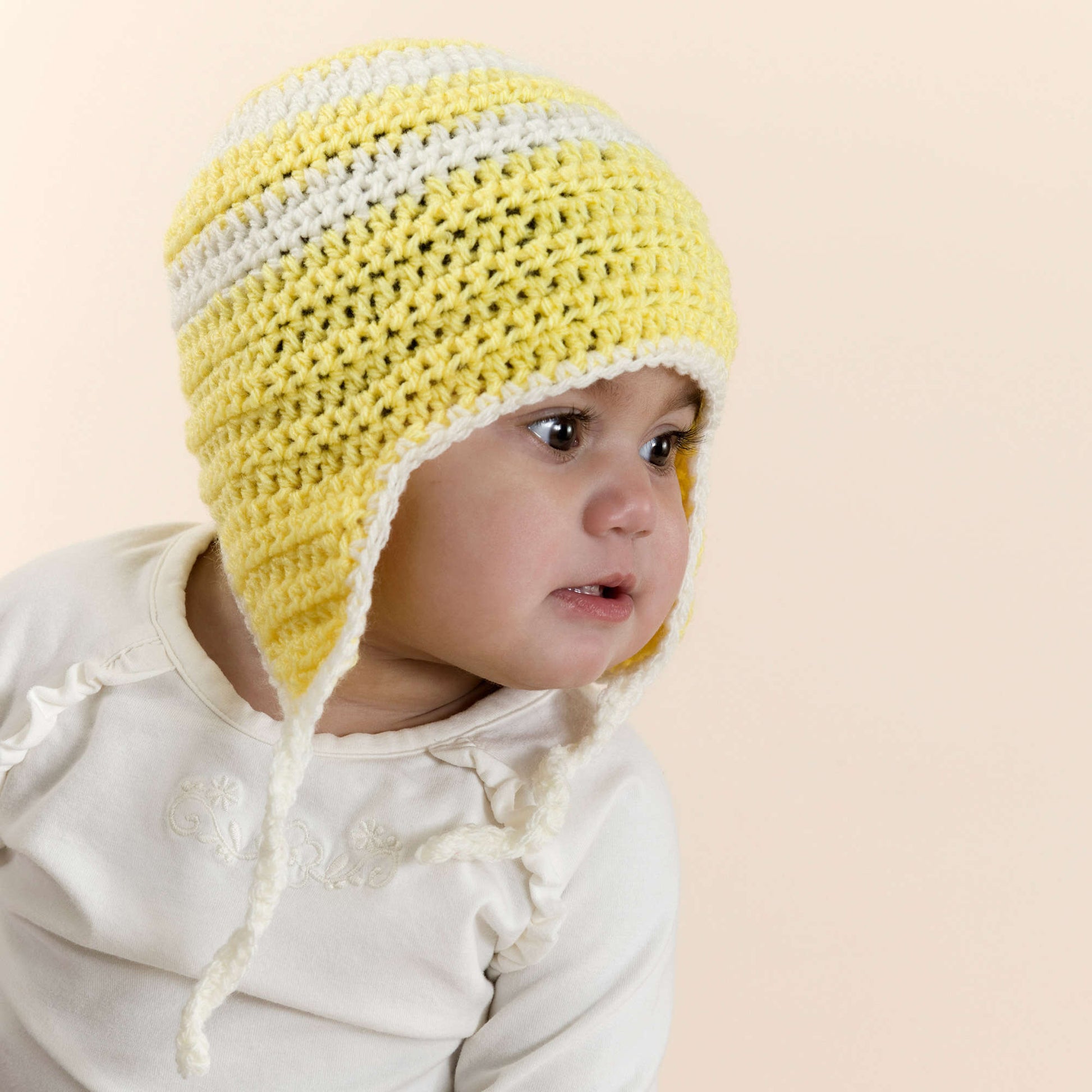 Red Heart Child's Crochet Earflap Hat Pattern | Yarnspirations