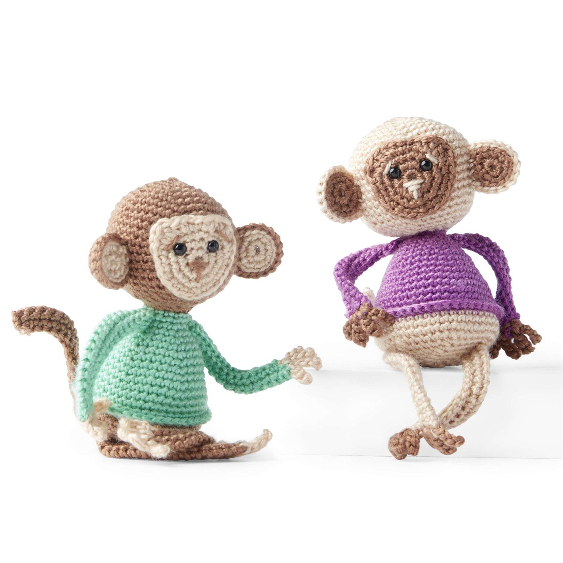 Red Heart Crochet Monkey