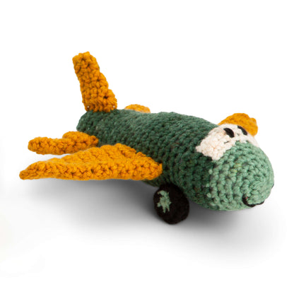 Red Heart Car, Plane & Truck Crochet Toys Crochet Toy made in Red Heart Yarn