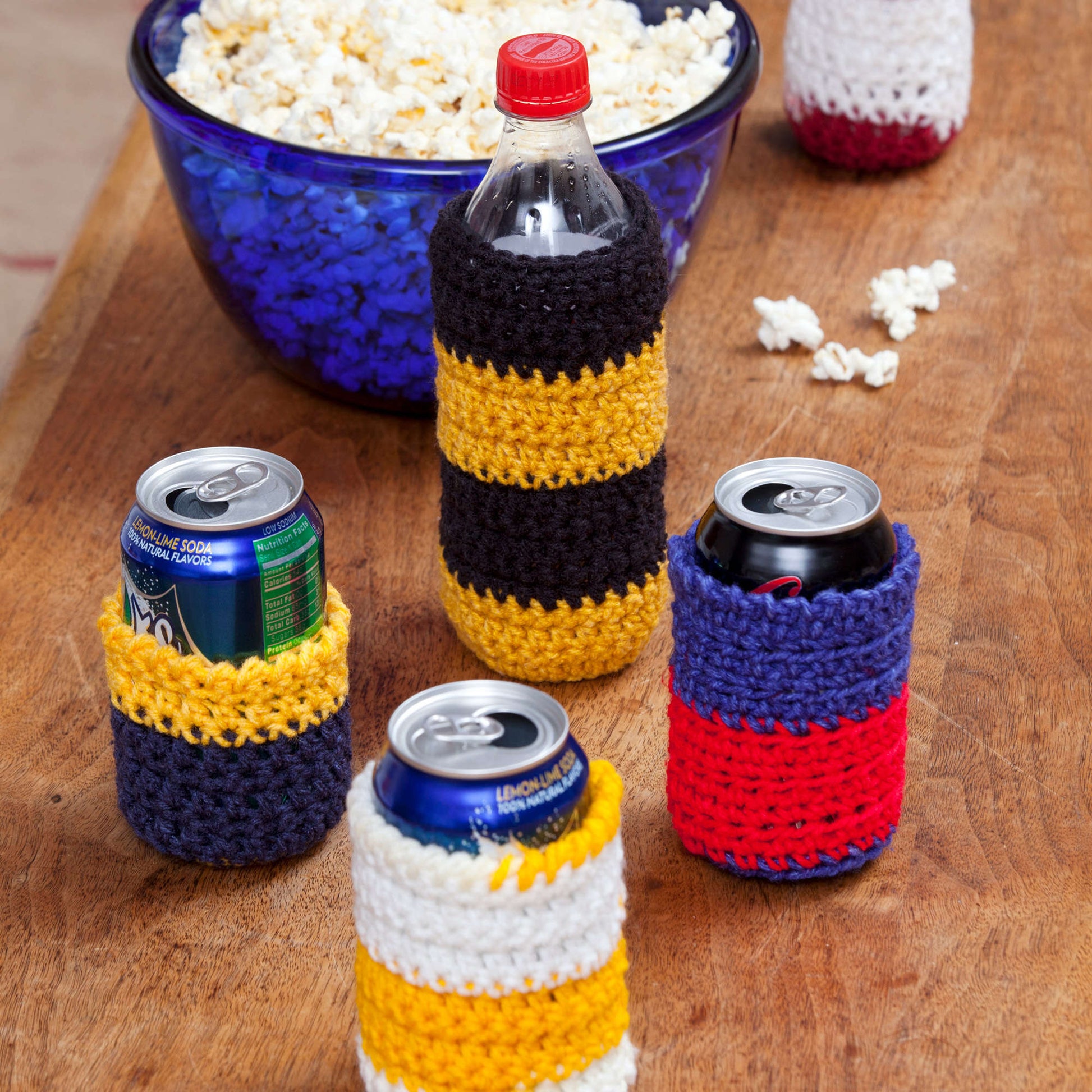 Easy Ridged Bottle Cozy: A Free Crochet Pattern - Crafting for Weeks