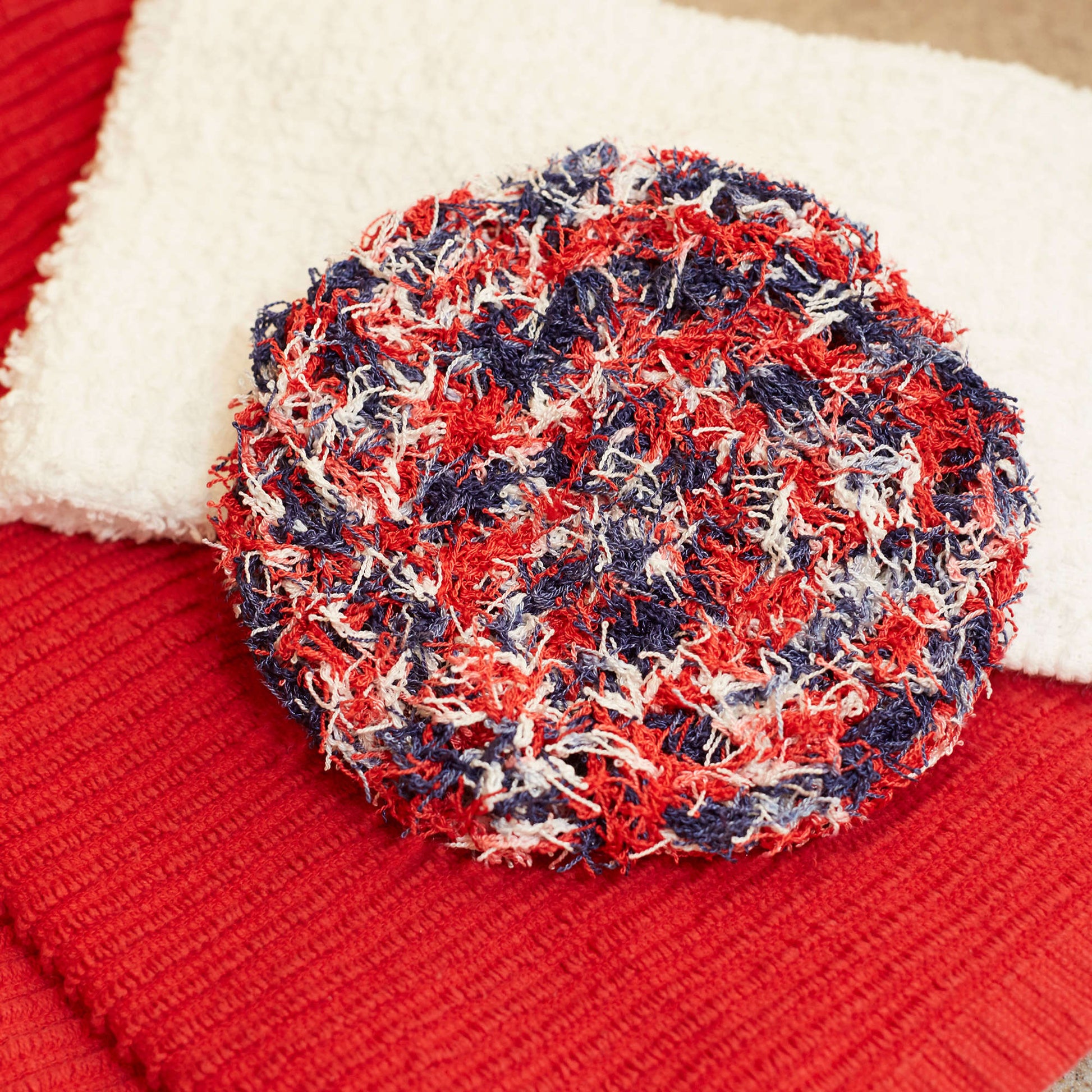 Red Heart's Scrubby - Gabrielle Knits