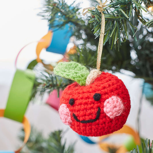 Crochet Ornament made in Red Heart Super Saver Yarn