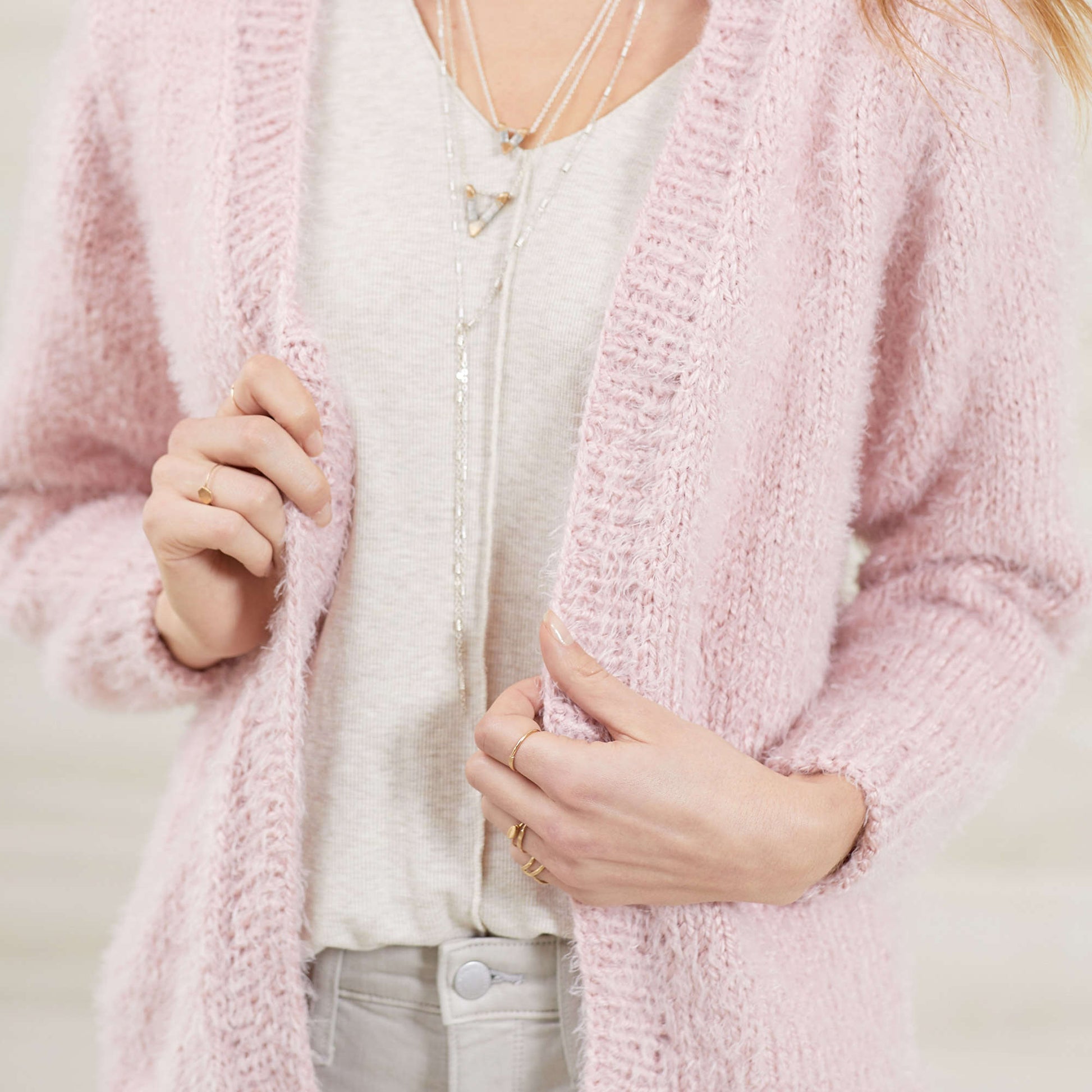 Incredibly Cozy Pink Fuzzy Sweater – Pink Lily