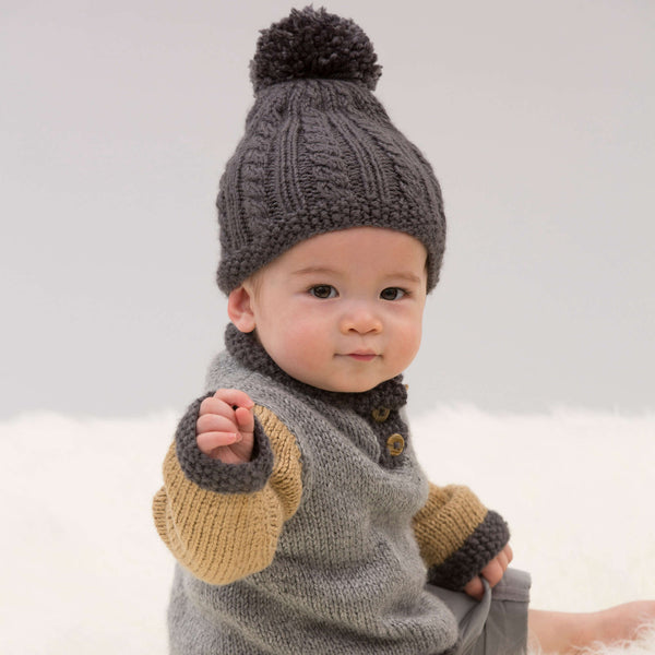 Red Heart Teddy Sweater And Hat