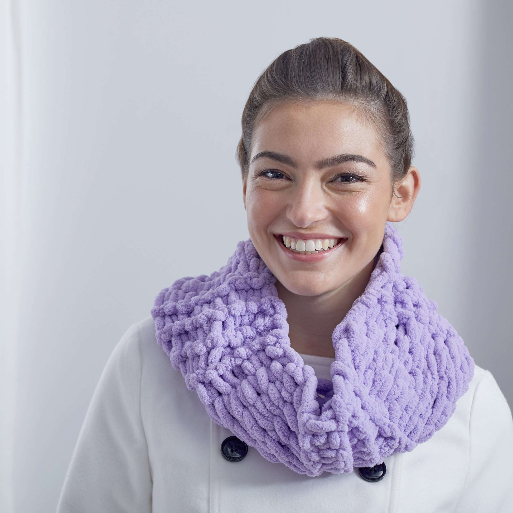 Free Red Heart Craft Loop-It Cowl Pattern