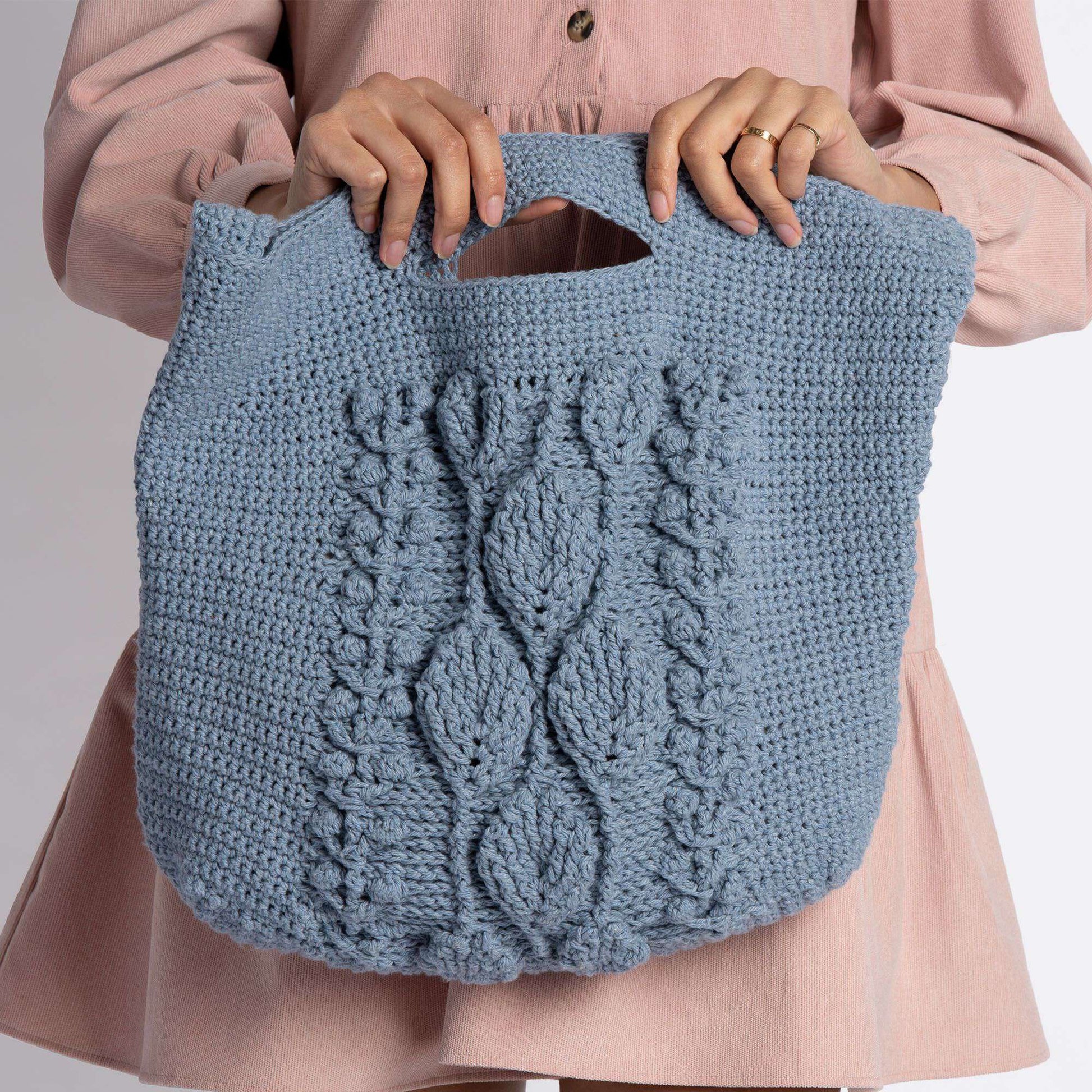 Lily Climbing Leaves Crochet Tote Bag Pattern Pattern | Yarnspirations