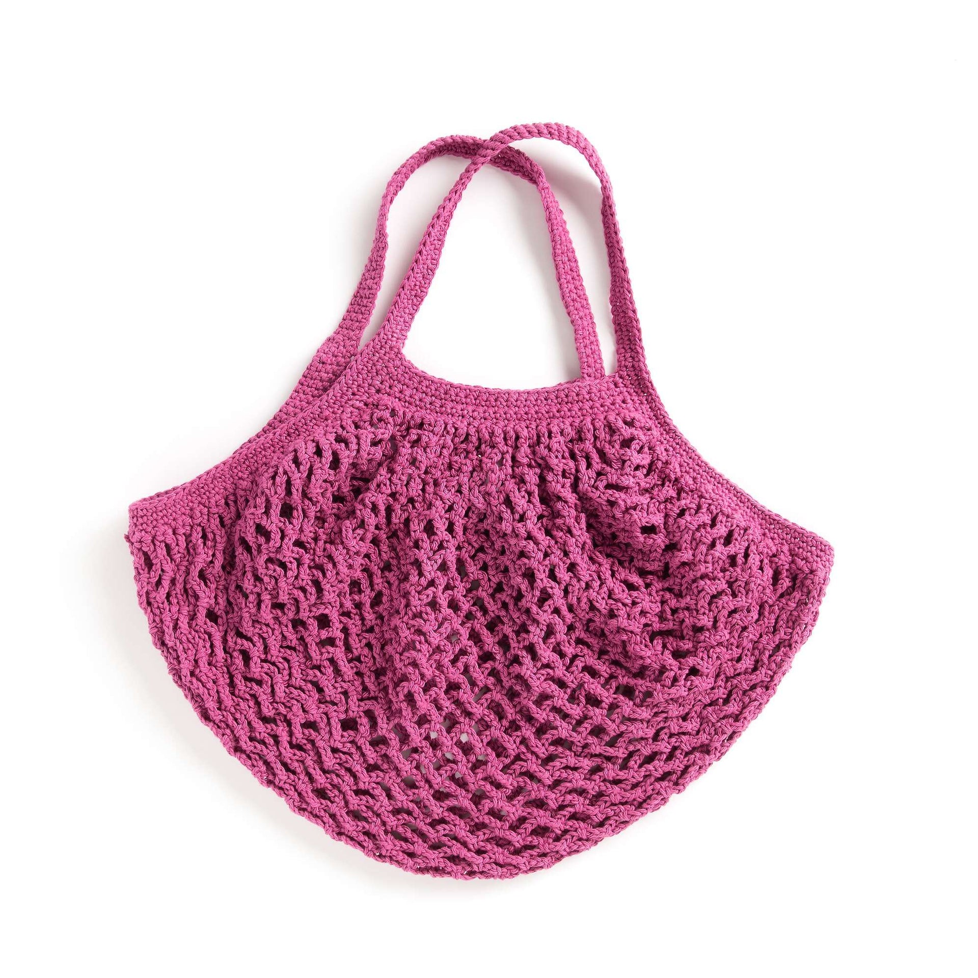 Lily Sugar'n Cream Farming Fresh Crochet Market Tote Pattern Pattern